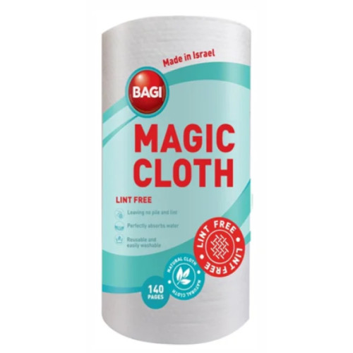 Серветки універсальні BAGI Magic Cloth Lint Free, 140 аркушів